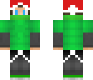santa hat green