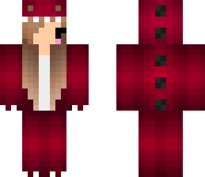 red dino girl