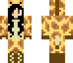 black haired giraffe