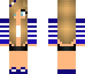blue girl