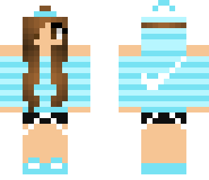 nike blue stripes girl 