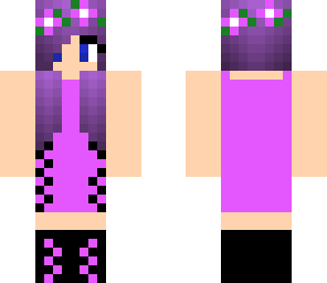 purple girl