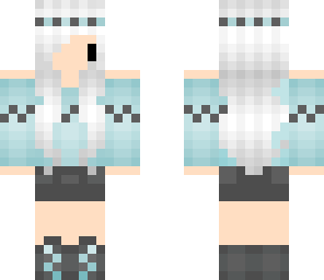 winter girl edit