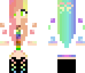 chica multicolor