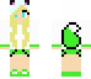 neon green fox