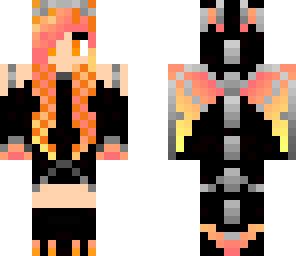 fire dragon girl