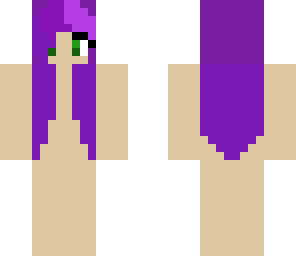 purple hair girl base
