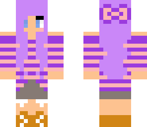 purple girl