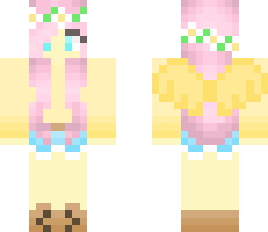 fluttershy anime cute skin