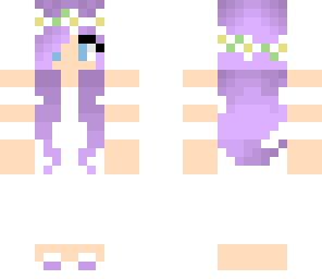 purple hair girl