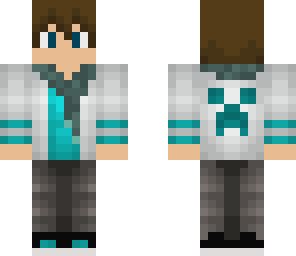 Scarf Boy Edited Minecraft Skin