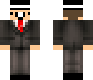 suit and face