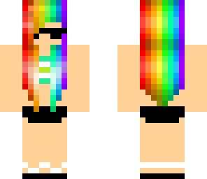 rainbow swim sute