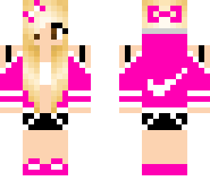 hot pink nike girl