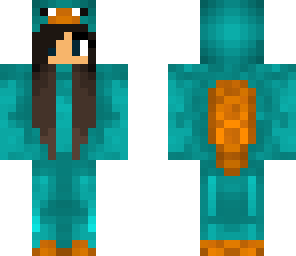 perry the platypus girl onesie