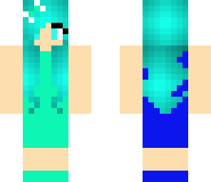 edit two tone dress light blue dark blue
