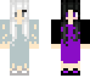 ghast and enderman girl