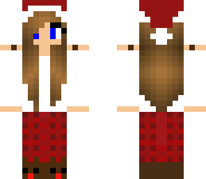 christmas pajama girl