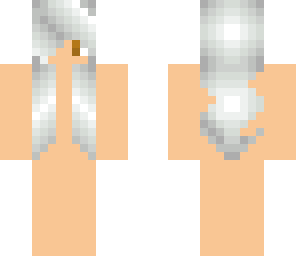 white-haired skin base