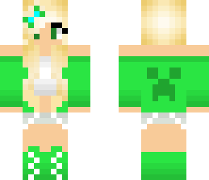 cute creeper girl