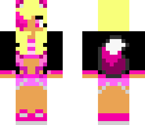 pink wolf girl for rainbowcutegirl