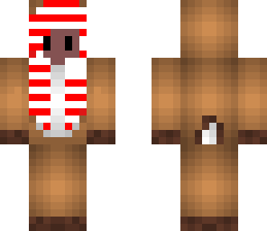 cute candy cane chibi