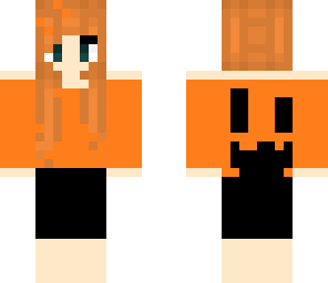 pumpkin girl -halloween