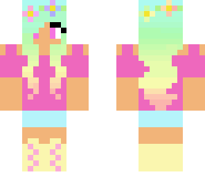 rainbow girl