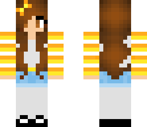 candy corn girl