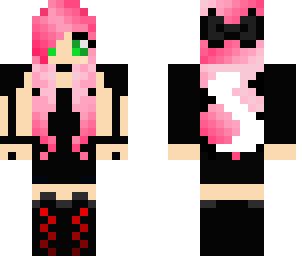 pink hair
