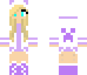 purple creeper girl