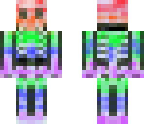 glowing skeleton-rainbow