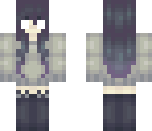herobrine wolf girl