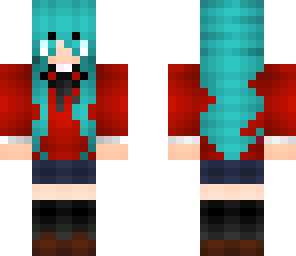 hatsune miku school girl 3