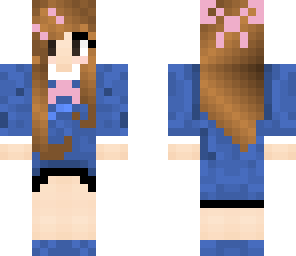 anime school girl