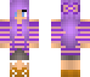 purple girl