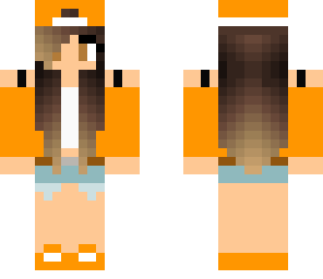 edited orange girl