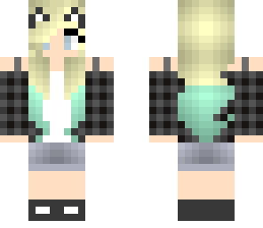 black and white