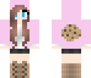 cookie girl pink
