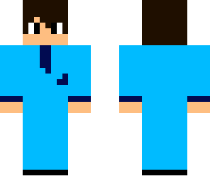 traje azul