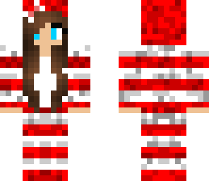 candycane girly skin