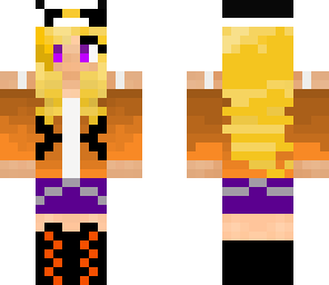 now done with my halloween skin