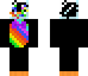 epic amaze rainbow penguin