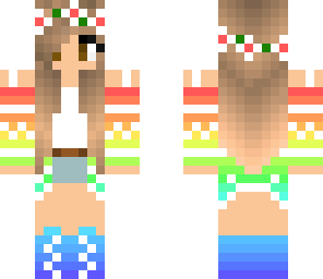 rainbow girl