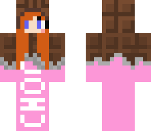 chocolate onsie girl