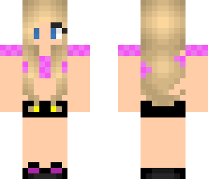 pink tshirt girl