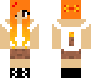 halloween torch girl