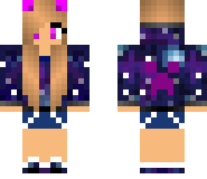 pink galaxy kitty