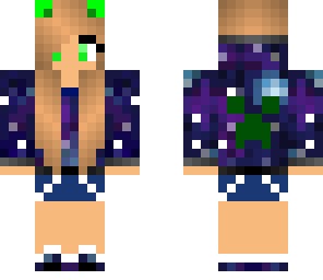 green galaxy kitty