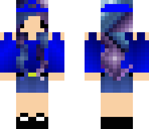 chibi tomboy galaxy hair